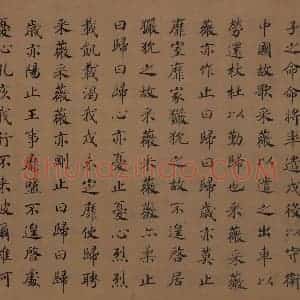 宋朝 马和之《小雅鹿鸣之什图》国画综合作品图片赏析