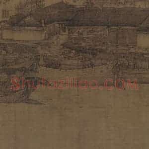 宋代 张择端《清明上河图》国画综合作品图片赏析