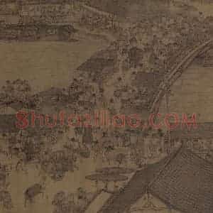 宋代 张择端《清明上河图》国画综合作品图片赏析