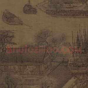宋代 张择端《清明上河图》国画综合作品图片赏析