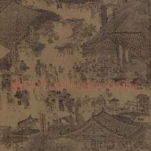 宋代 张择端《清明上河图》国画综合作品图片赏析