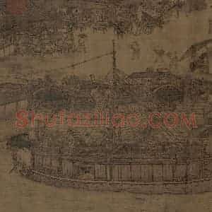宋代 张择端《清明上河图》国画综合作品图片赏析