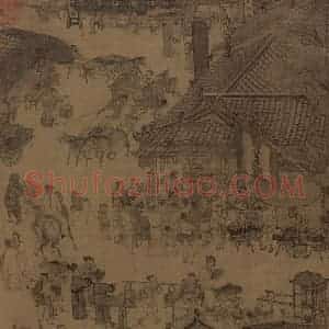 宋代 张择端《清明上河图》国画综合作品图片赏析