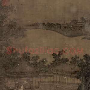 宋代《梧桐庭院》国画综合作品图片赏析