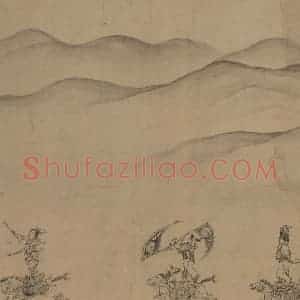 辽代 陈及之《便桥会盟图》国画综合作品图片赏析