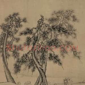 辽代 陈及之《便桥会盟图》国画综合作品图片赏析