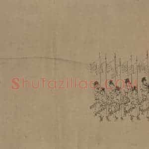 辽代 陈及之《便桥会盟图》国画综合作品图片赏析