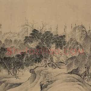 辽代 陈及之《便桥会盟图》国画综合作品图片赏析