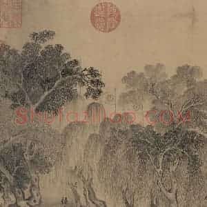 辽代 陈及之《便桥会盟图》国画综合作品图片赏析
