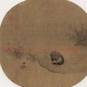 宋朝《牧牛图》国画综合作品图片赏析