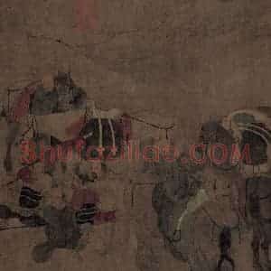 辽代 胡瑰《卓歇图》国画综合作品图片赏析