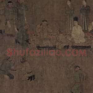 辽代 胡瑰《卓歇图》国画综合作品图片赏析
