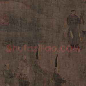辽代 胡瑰《卓歇图》国画综合作品图片赏析