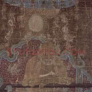 宋代《普贤菩萨图》国画综合作品图片赏析
