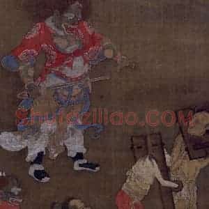 宋代《地狱道》国画综合作品图片赏析