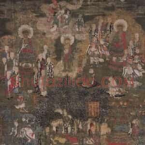 宋代《八相涅盘图》国画综合作品图片赏析
