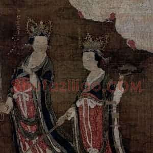 宋代《北斗九星图》国画综合作品图片赏析