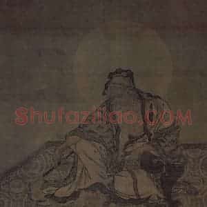 宋代《维摩居士像》国画人物作品图片赏析