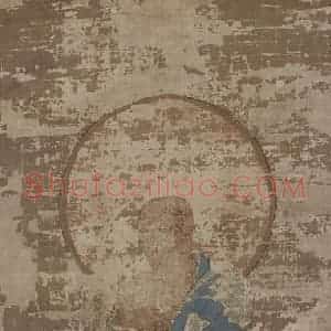 宋代 赵璚《第十三尊者-因揭陀尊者图》国画综合作品图片赏析
