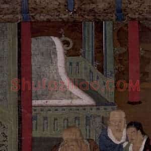 宋代 陆信忠《第六尊者-跋陀罗尊者图》国画综合作品图片赏析