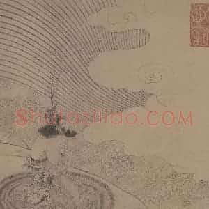 宋朝《番王礼佛图》国画综合作品图片赏析