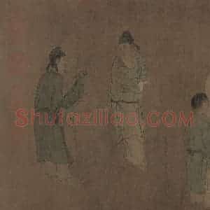 宋朝《春宴图》国画综合作品图片赏析