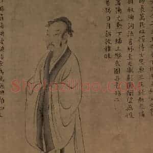 宋朝《八相图》国画人物作品图片赏析