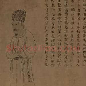 宋朝《八相图》国画人物作品图片赏析