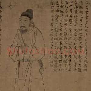 宋朝《八相图》国画人物作品图片赏析