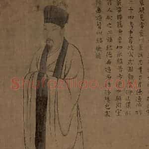 宋朝《八相图》国画人物作品图片赏析