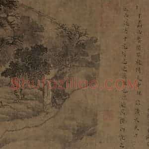 宋朝《卢鸿草堂十志图》国画山水作品图片赏析