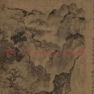 宋朝《卢鸿草堂十志图》国画山水作品图片赏析