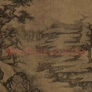 宋朝《卢鸿草堂十志图》国画山水作品图片赏析