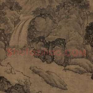 宋朝《卢鸿草堂十志图》国画山水作品图片赏析