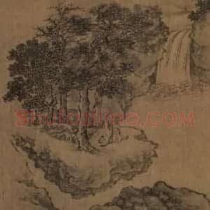 宋朝《卢鸿草堂十志图》国画山水作品图片赏析