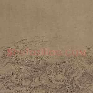 宋朝《九歌图》国画山水作品图片赏析