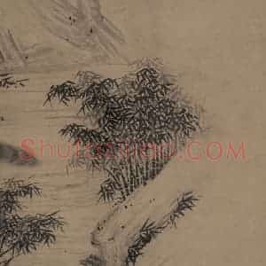 宋朝《九歌图》国画山水作品图片赏析