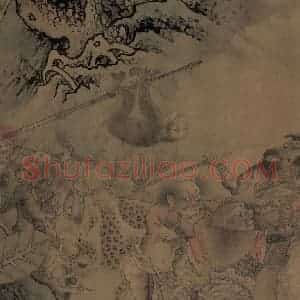 宋朝《搜山图》国画综合作品图片赏析