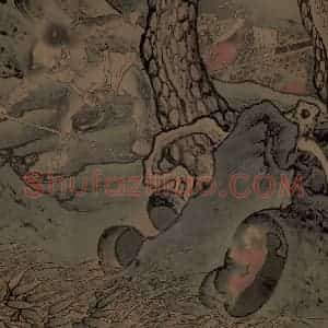 宋朝《搜山图》国画综合作品图片赏析