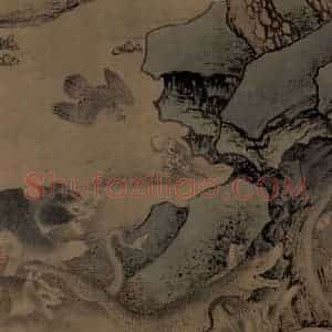宋朝《搜山图》国画综合作品图片赏析
