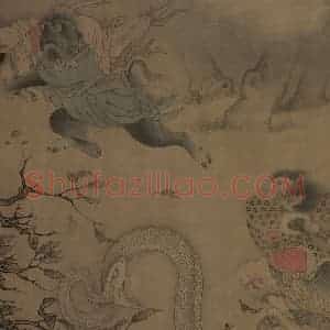宋朝《搜山图》国画综合作品图片赏析