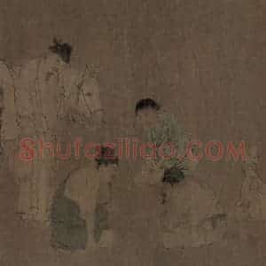 宋朝《春宴图》国画综合作品图片赏析
