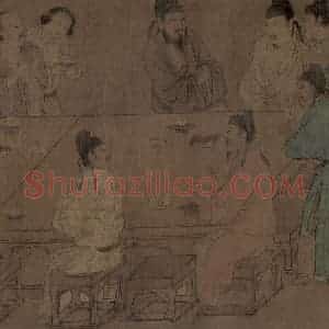 宋朝《春宴图》国画综合作品图片赏析