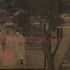 宋代《女孝经图》国画人物工笔作品图片赏析
