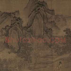 宋代《洛神赋全图》国画人物工笔作品图片赏析