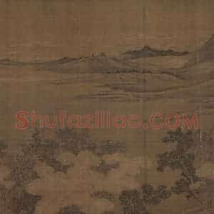 宋代《洛神赋全图》国画人物工笔作品图片赏析