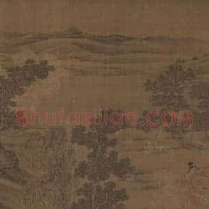 宋代《洛神赋全图》国画人物工笔作品图片赏析