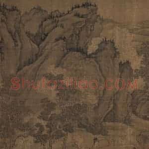 宋代《洛神赋全图》国画人物工笔作品图片赏析