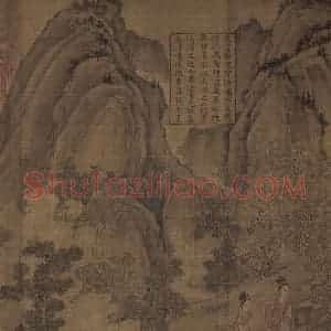 宋代《洛神赋全图》国画人物工笔作品图片赏析
