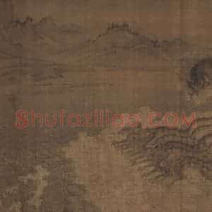 宋代《洛神赋全图》国画人物工笔作品图片赏析